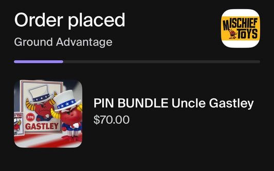 Uncle Gastley Figure & Pin Bundle - Super LE 176 PRESALE 🔥🇺🇸