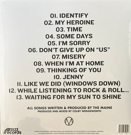 The Maine : Pioneer (2xLP, Album, RE, Bla)