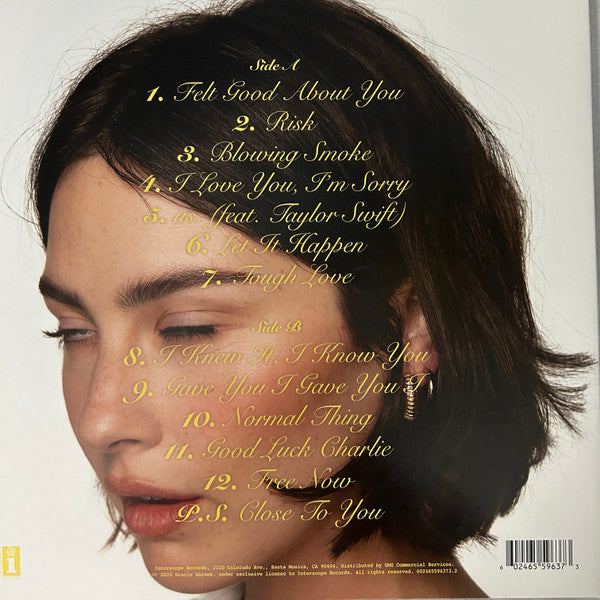Gracie Abrams : The Secret Of Us (LP, Album, Yel)