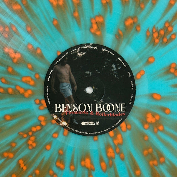 Benson Boone : Fireworks & Rollerblades (LP, Album, Ltd, Tan)