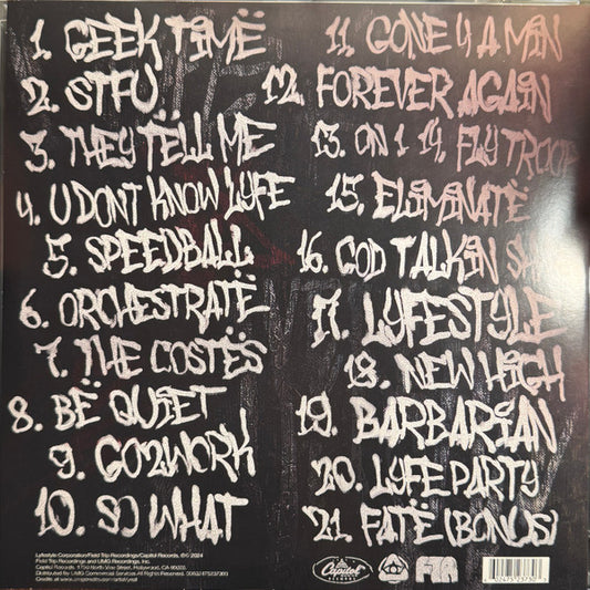 Yeat : Lyfestyle (2xLP, Album, Ltd, Sig)