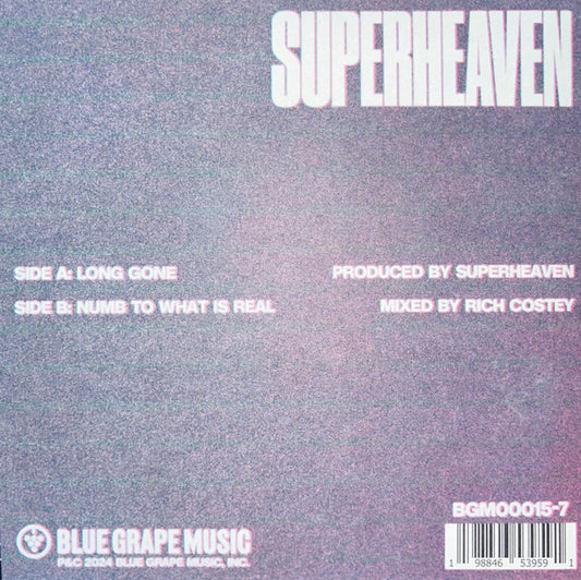 Superheaven : Long Gone / Numb To What Is Real (7", Lig)