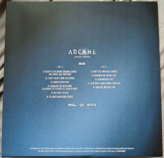 Various : Arcane League of Legends - Season Two Soundtrack (2xLP, Comp, Ltd, S/Edition, Gol)
