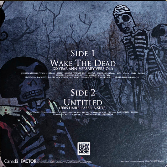 Comeback Kid : Wake the Dead (7", Ltd, Hal)