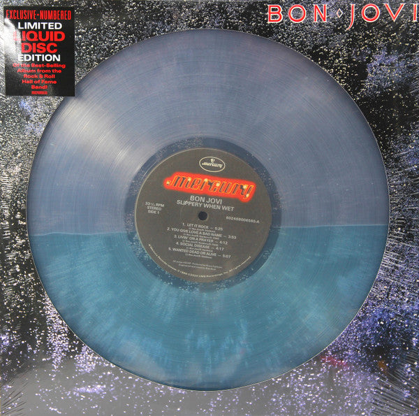 Bon Jovi : Slippery When Wet (LP, Album, Ltd, RE, Liq)