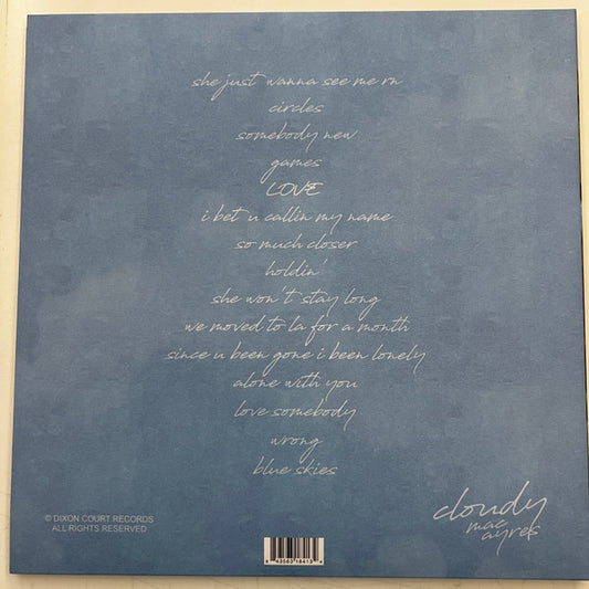 Mac Ayres : Cloudy (2x12", Album, Clo)