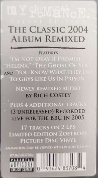 My Chemical Romance : Three Cheers For Sweet Revenge (LP, Album, Pic, RE + LP, S/Sided, Pic + Dlx, Ltd, )