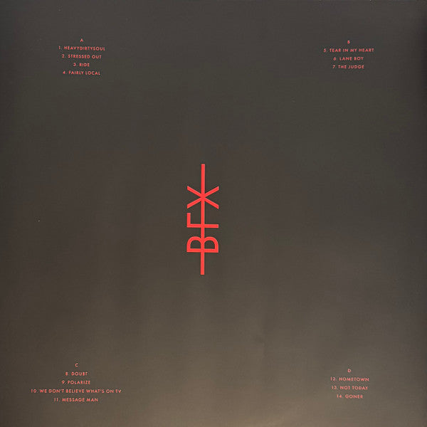 Twenty One Pilots : Blurryface (Box, S/Edition, 10t + 2xLP, Red)