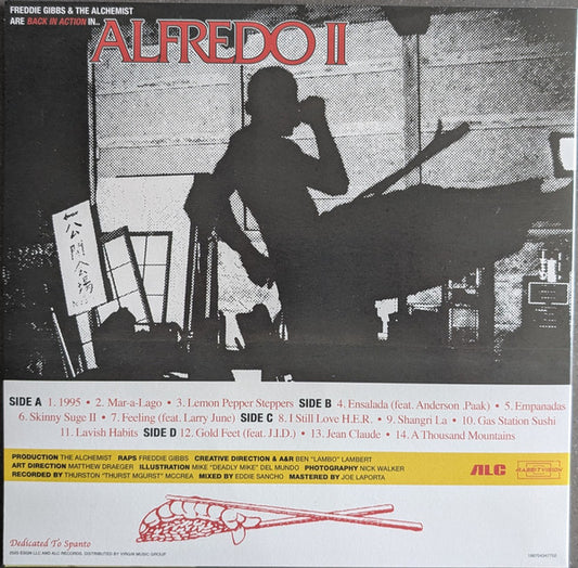 Freddie Gibbs & The Alchemist* : Alfredo 2 (2xLP, Album, Ltd, Lem)