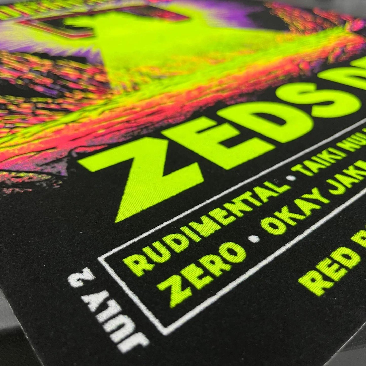 Deadrocks XI - Blacklight Velvet Poster