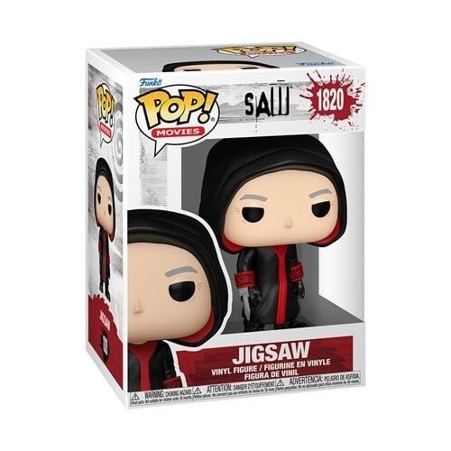 Funko POP! Jigsaw Saw #1820 (Common and Chase Bundle) SHIPS TODAY