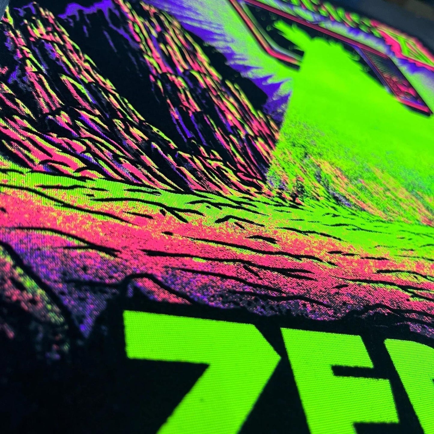 Deadrocks XI - Blacklight Velvet Poster