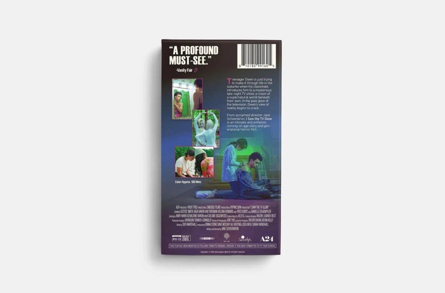 A24 I Saw the TV Glow Limited Edition VHS With 4 Collectible Cards SHIPS TODAY