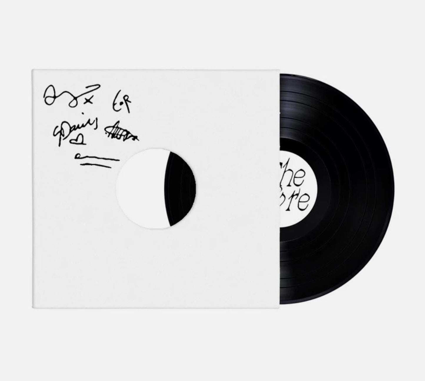 AUTOGRAPHED SIGNED The Last Dinner Party From The Pyre White Vinyl LP /300