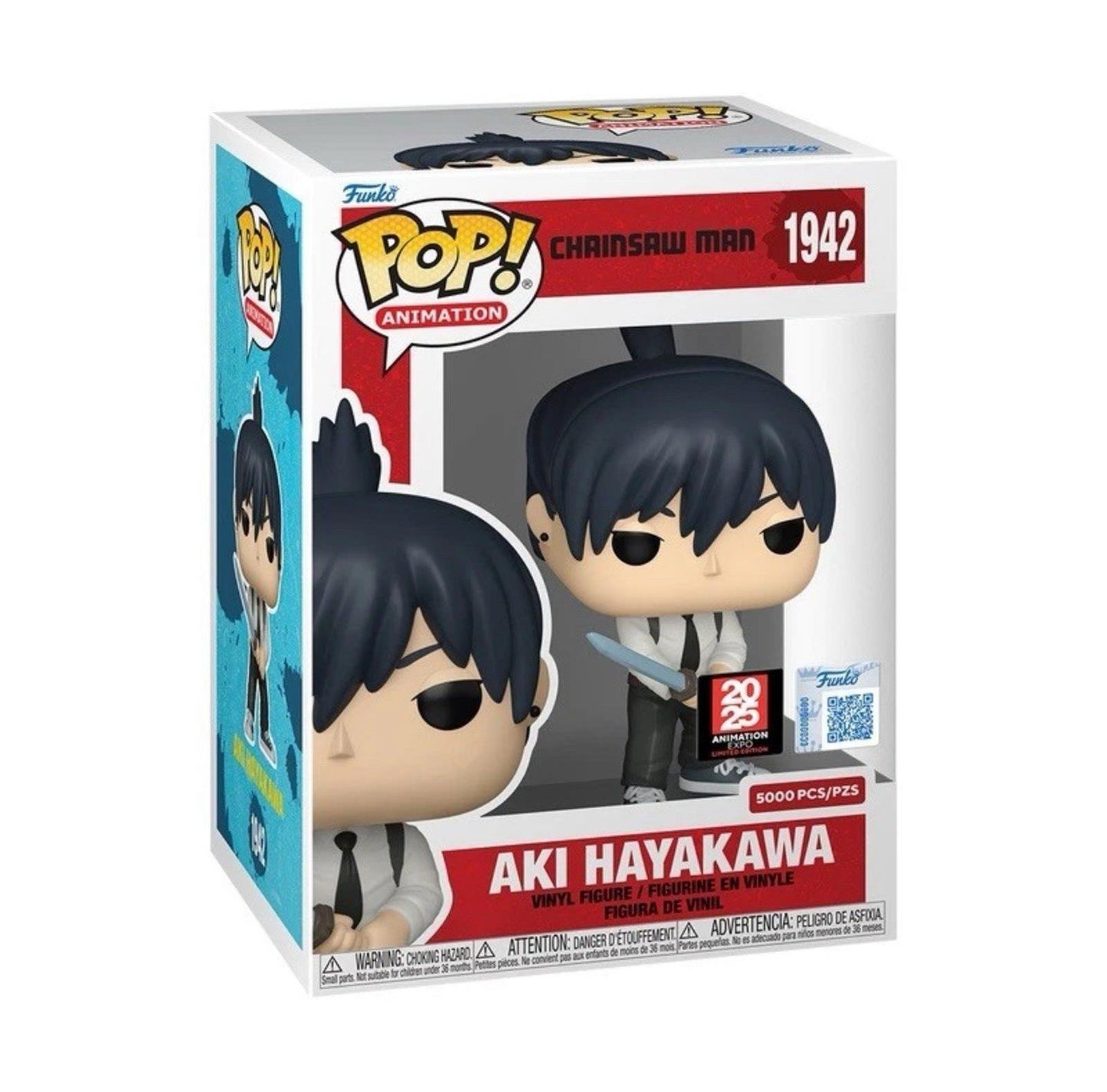 Funko POP! AKI HAYAKAWA WITH POP! PROTECTOR 5000 PCS LE Anime Expo