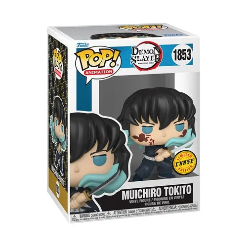 Demon Slayer Muichiro Tokito (Attack) Funko Pop Vinyl Figure #1853 CHASE GUARANTEED