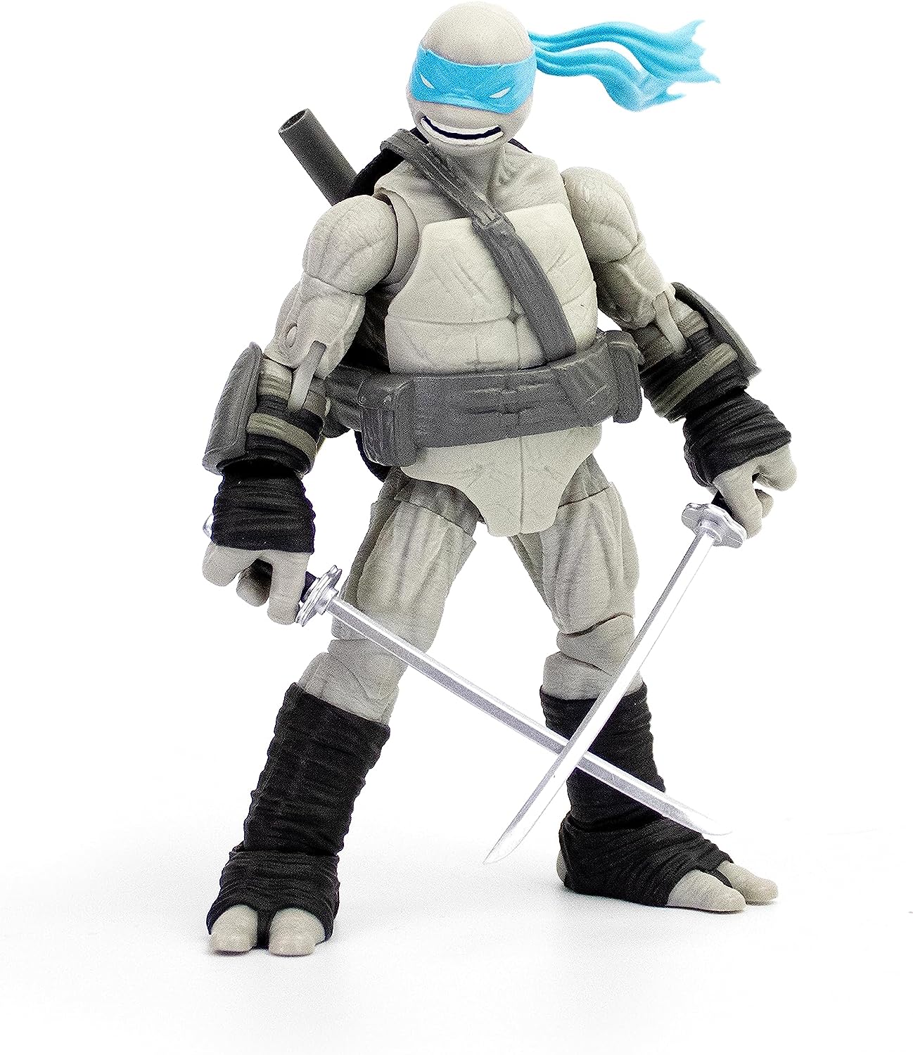 The Loyal Subjects Teenage Mutant Ninja Turtles BST AXN IDW Figura de acción inspirada en el cómic 'Blanco y negro' de 5 pulgadas, paquete de 4 - Exclusivo de SDCC 2023