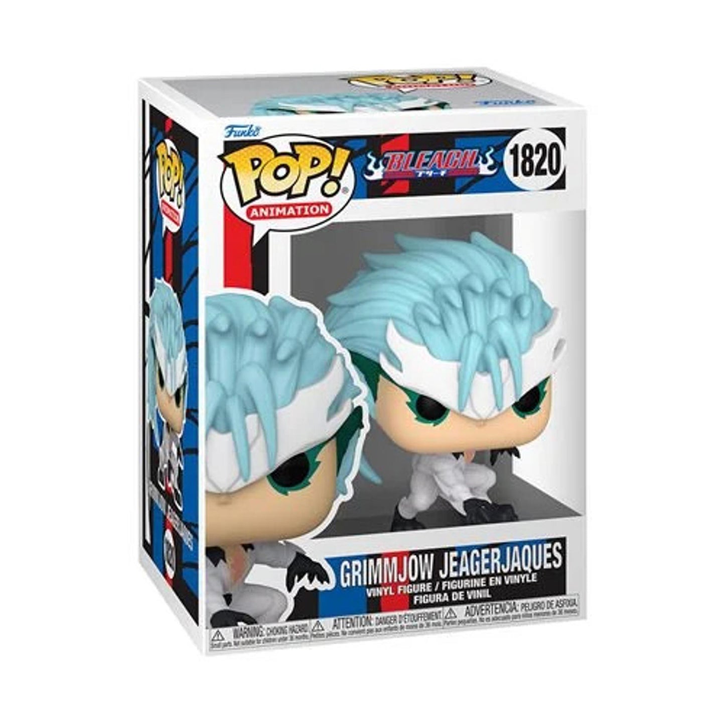 NEW IN HAND Grimmjow Jeagerjaques Funko Pop #1820 Bleach Anime IN HAND