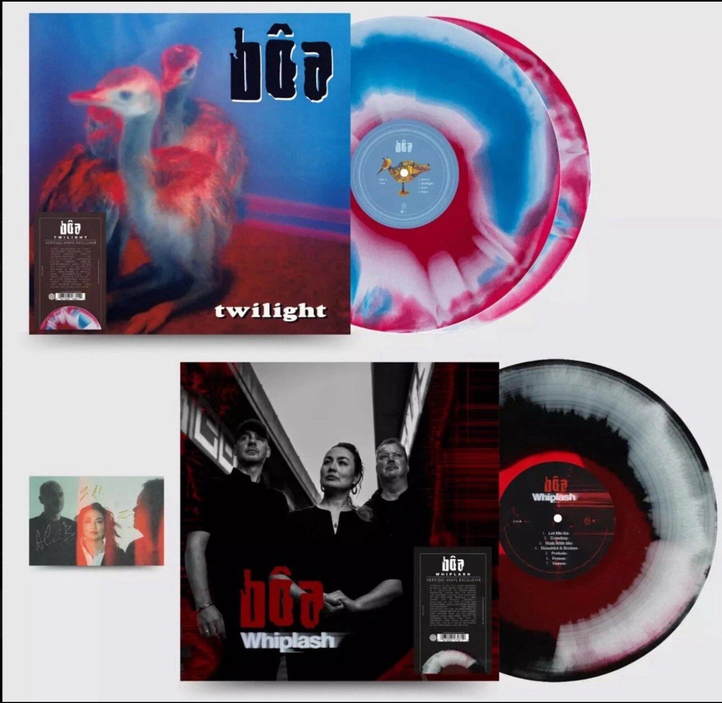Bôa Signed Bundle Vertigo Vinyl Exclusive