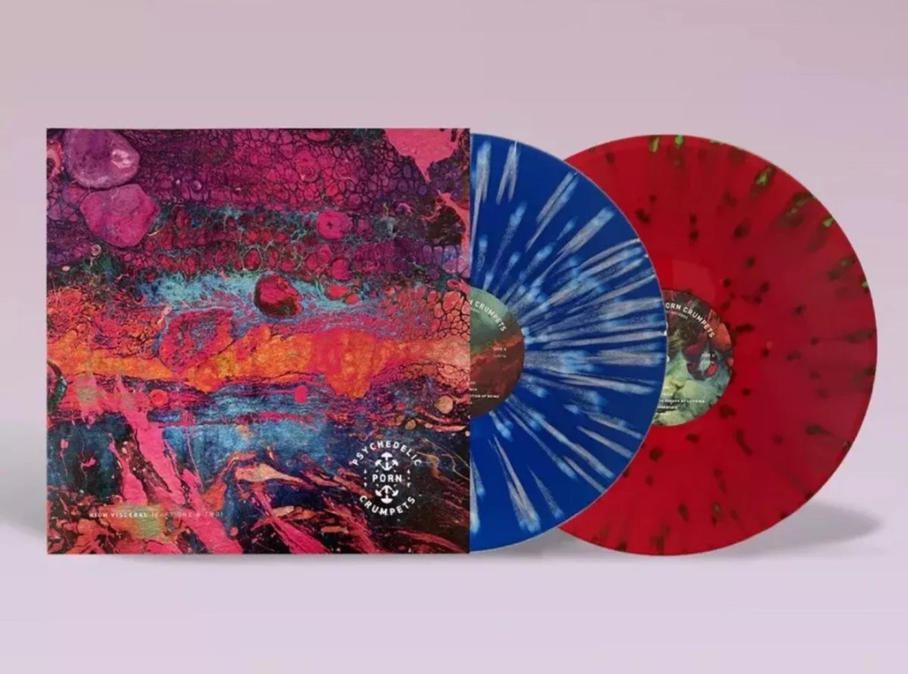 PSYCHEDELIC PORN CRUMPETS High Visceral Pt 1 & 2 Vinyl BRAND NEW