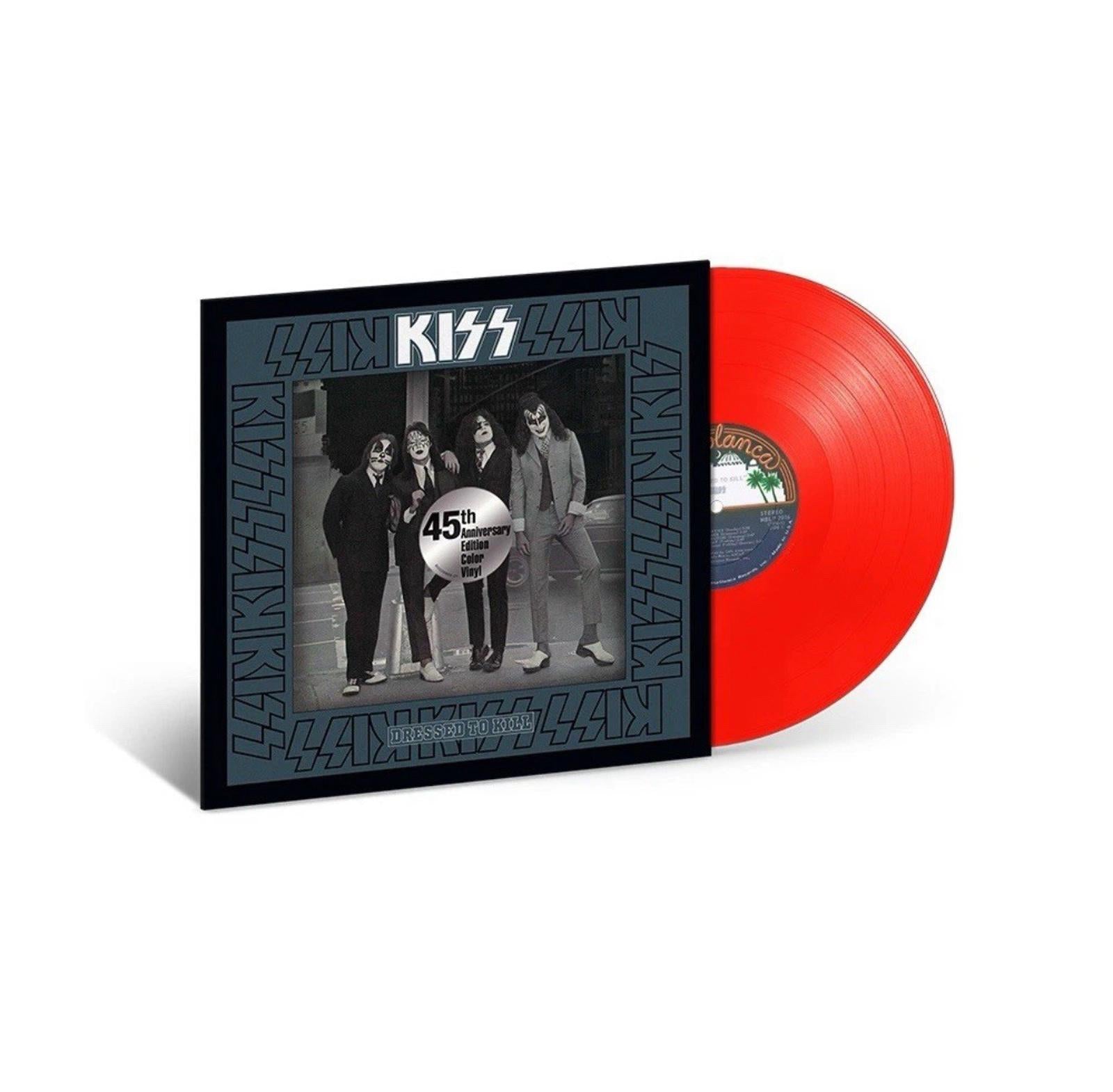 KISS - Dressed to Kill Red Vinyl LP Album 45th Anniversary Edition JG Collectors Vault KISS - Dressed to Kill Red Vinyl LP Album 45th Anniversary Edition JG Collectors Vault