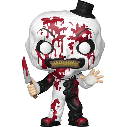 Terrifier 3 Art the Clown Bloody Funko Pop! Vinyl Figure #1948 - Entertainment Earth Exclusive FIRST 50 FREE