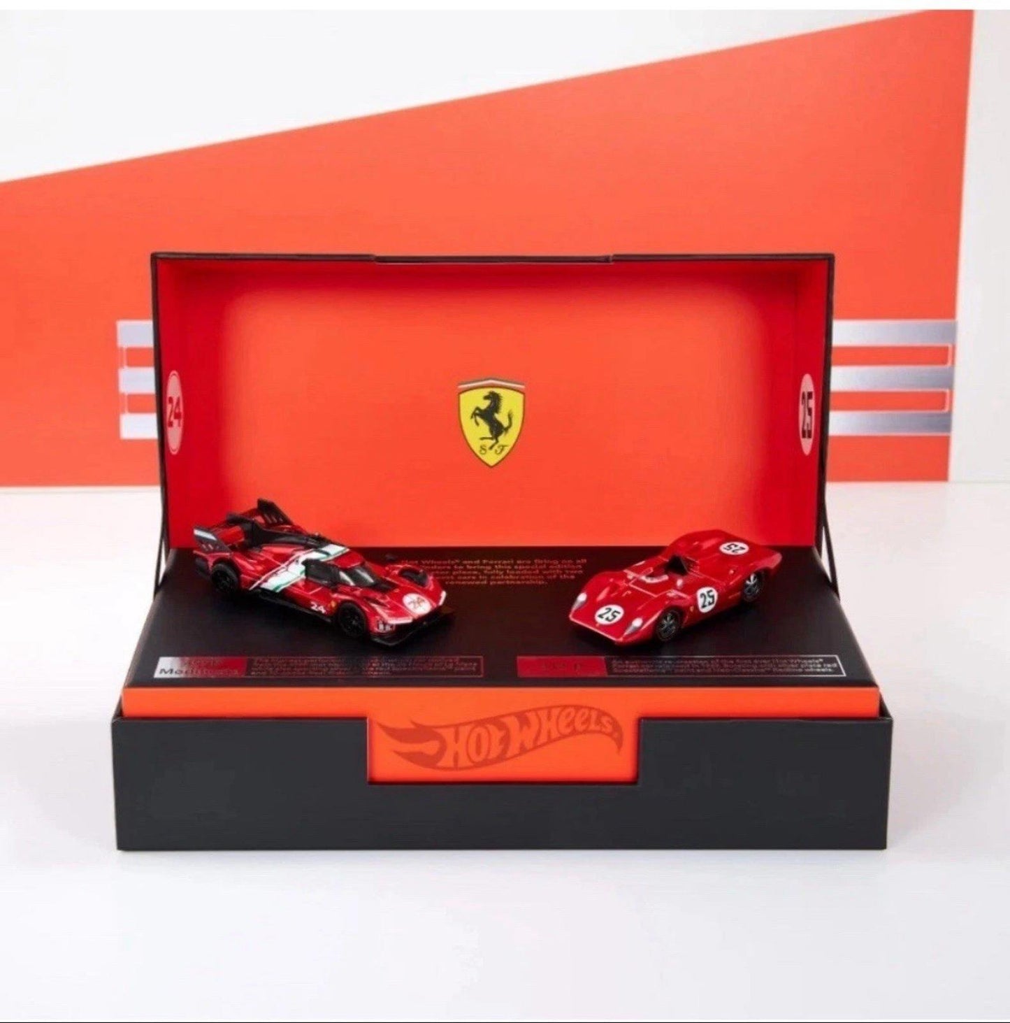 Mattel Hot Wheels x Ferrari Heritage Collection Set In Hand