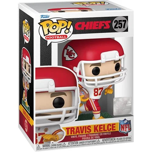 NFL Kansas City Chiefs Travis Kelce (visitante) Funko Pop! Figura de vinilo n.° 257 (PREORDEN)