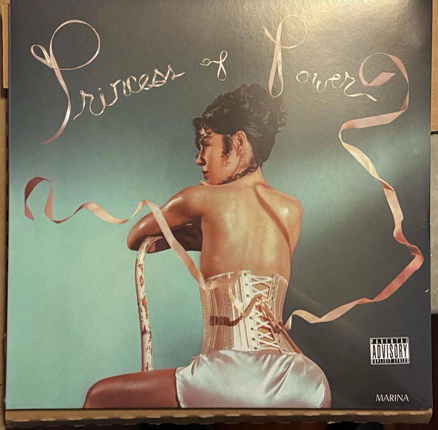 MARINA PRINCESS OF POWER SIGNED PURPLE Vinyl SIGNED MINT IN HAND