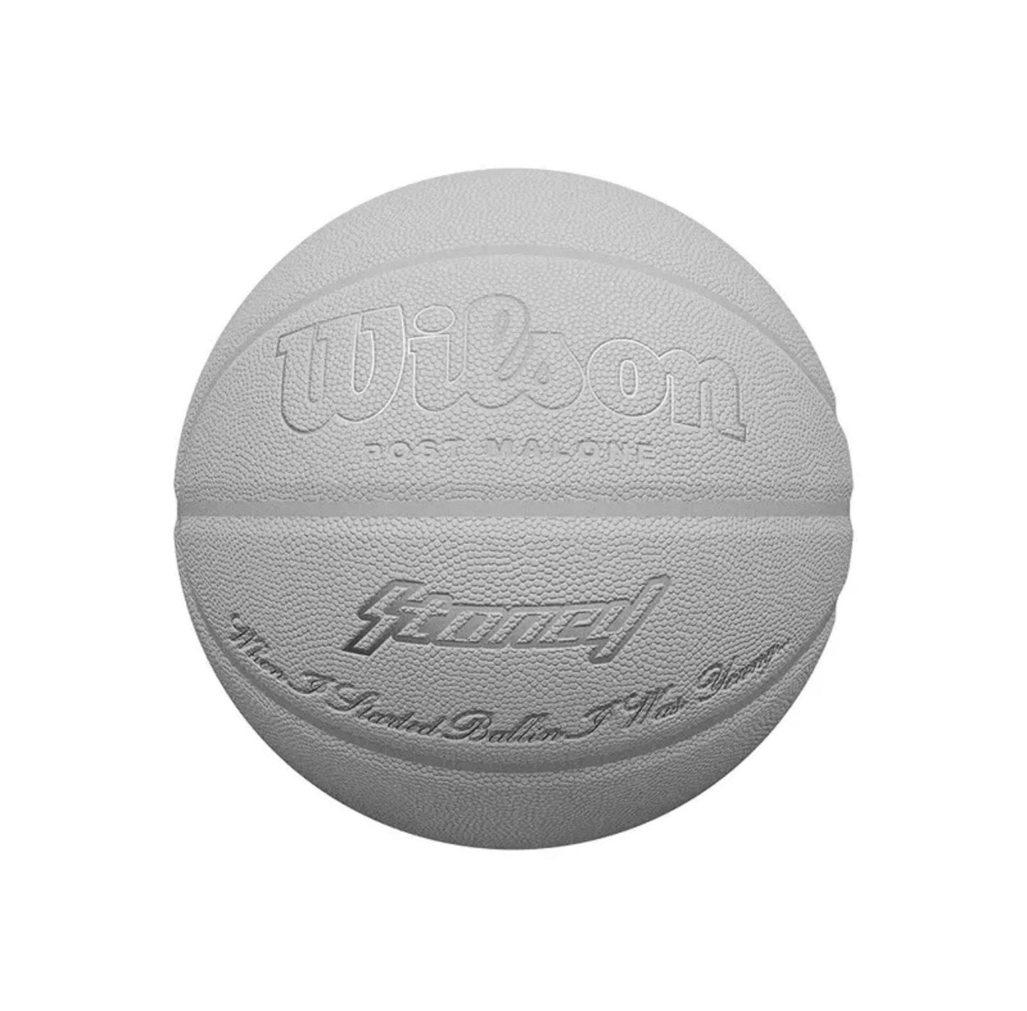 Post Malone x Wilson "White Iverson" Anniversary Basketball Limited /300 IN HAND