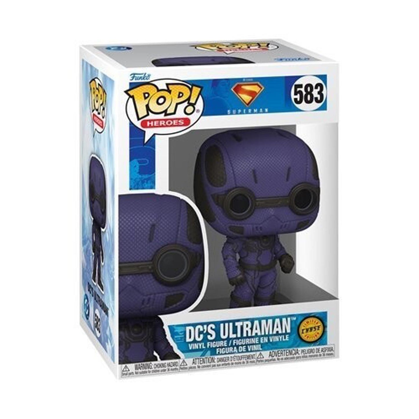 Funko Pop! Superman - DC's Ultraman CHASE #583 Vinyl Figure with Case SHIPS NOW