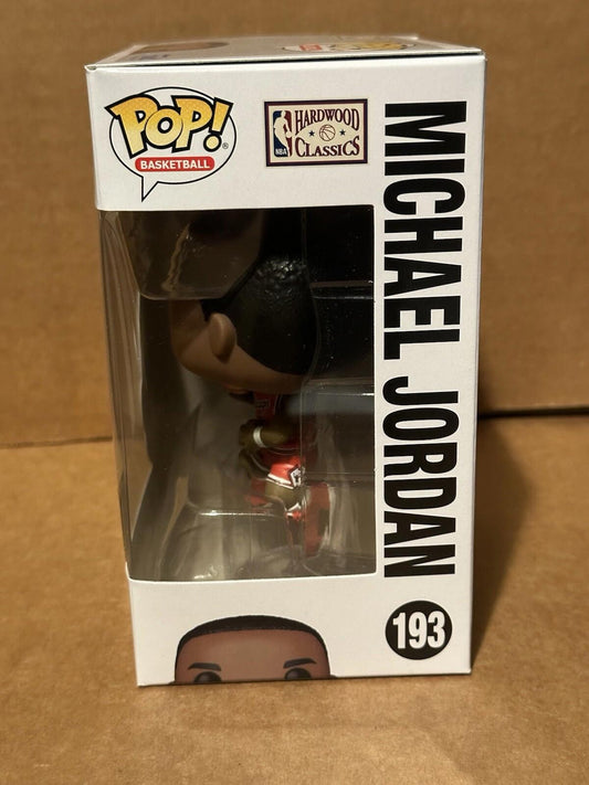 Funko Pop! NBA Chicago Bull Michael Jordan Rookie Season #193 with POP Protector