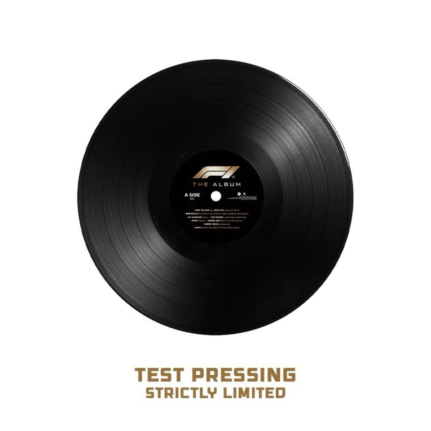 F1 The Album – Limited Edition Official Test Pressing Vinyl