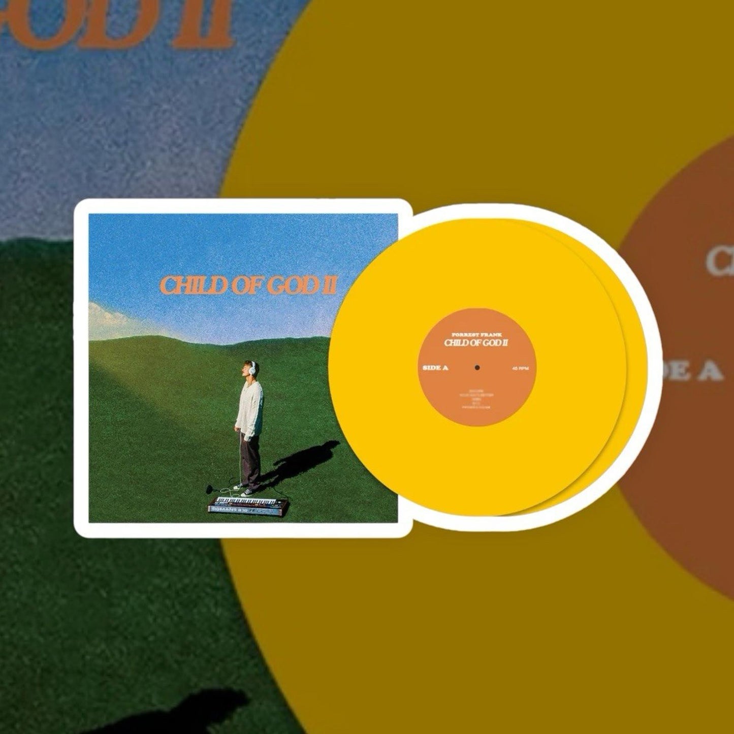 NEW Forrest Frank - Child of God 2 YELLOW Vinyl Limited Edition Sealed /500