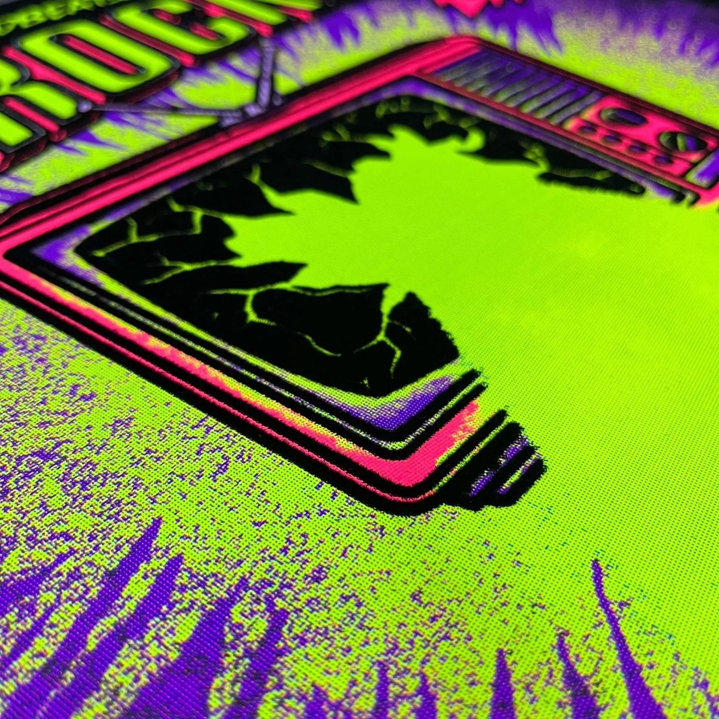 Deadrocks XI - Blacklight Velvet Poster