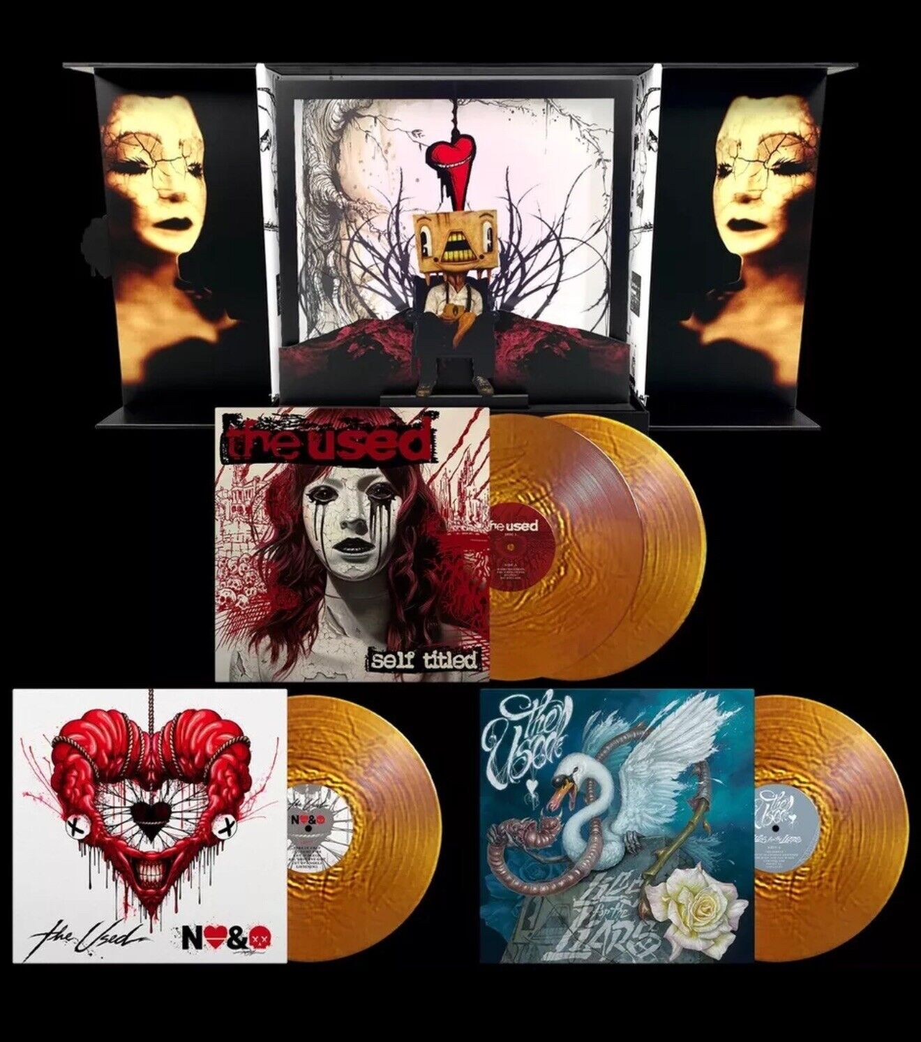 THE USED 25 YEAR COLLECTOR'S EDITION CUSTOM BOX SET