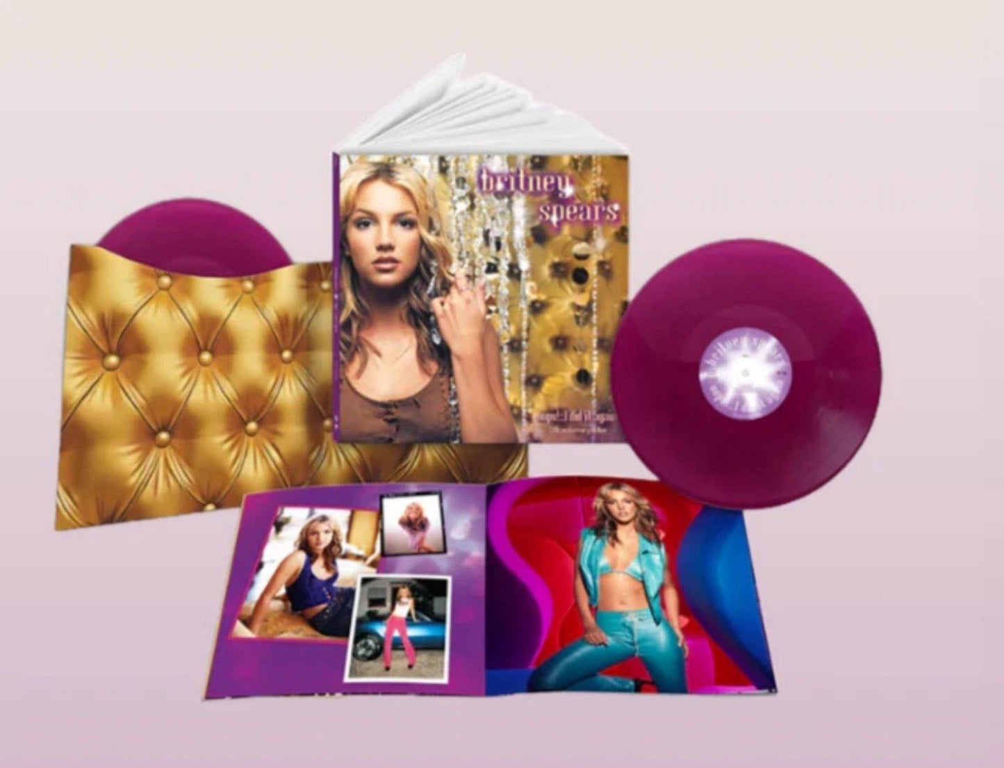 Britney Spears Oops!… I Did It Again 25th Anniversary 2LP Sangria Vinyl IN HAND