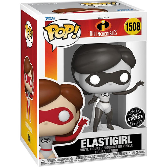 Funko Pop Disney Pixar Elastigirl (CHASE) #1508 With Protector B&W IN HAND