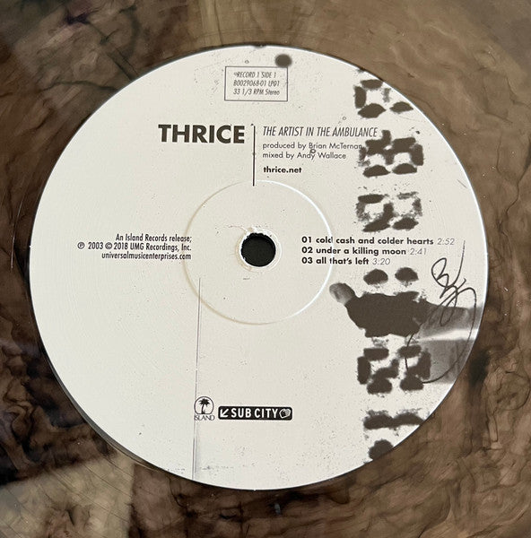 Thrice : The Artist In The Ambulance (2xLP, Album, Ltd, RE, Cle)