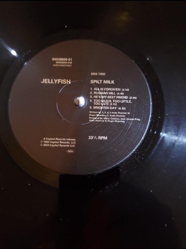 Jellyfish (2) : Spilt Milk (LP, Album, RE, 180)