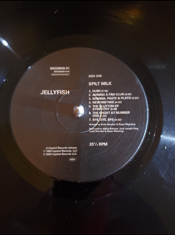 Jellyfish (2) : Spilt Milk (LP, Album, RE, 180)