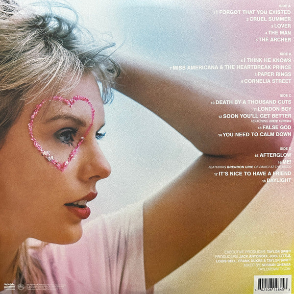 Taylor Swift : Lover (LP, Pin + LP, Blu + Album, RE, RP)