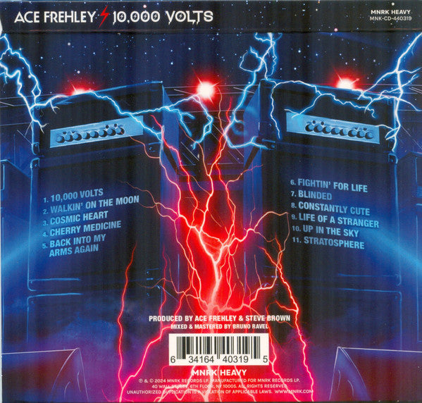 Ace Frehley : 10,000 Volts (CD, Album, Len)