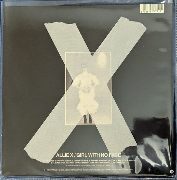 Allie X : Girl With No Face (LP, Album, Gat)