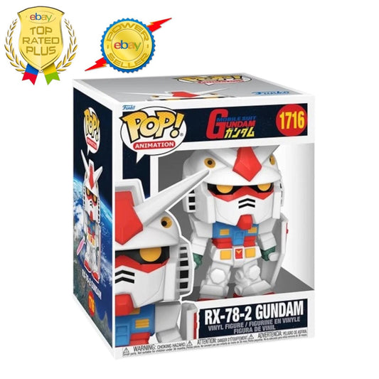 Funko Super Pop 6 1/4 - Mobile Suit Gundam Vinyl Figure - RX-78-2 1716 IN HAND