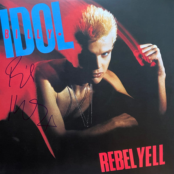 Billy Idol : Rebel Yell (LP, Album, RE, Blu + LP, Red + Dlx, Ltd, 40t)