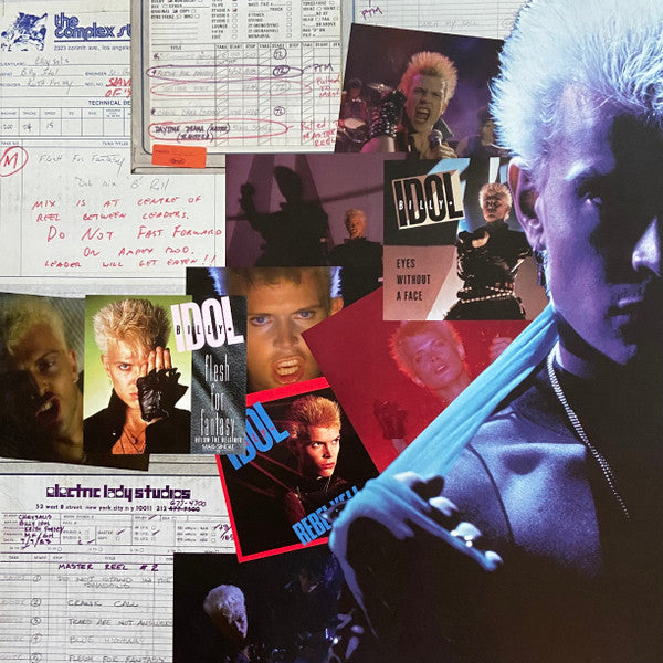 Billy Idol : Rebel Yell (LP, Album, RE, Blu + LP, Red + Dlx, Ltd, 40t)