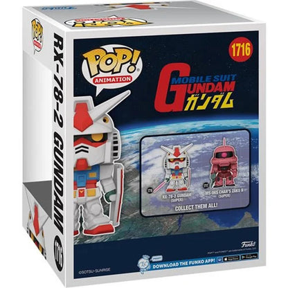 Funko Super Pop 6 1/4 - Mobile Suit Gundam Vinyl Figure - RX-78-2 1716 IN HAND