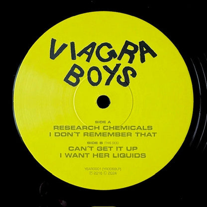 Viagra Boys : Consistency Of Energy (12", EP, Ltd)