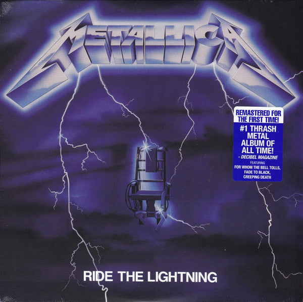 Metallica : Ride The Lightning (LP, Album, Ltd, RE, RM, Blu)